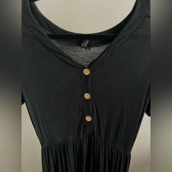 Amazon Black Maxi Dress | Size M - Picture 2 of 5